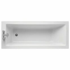 Ideal Standard Tempo Cube 1700x700mm Idealform Bath - White - E258001