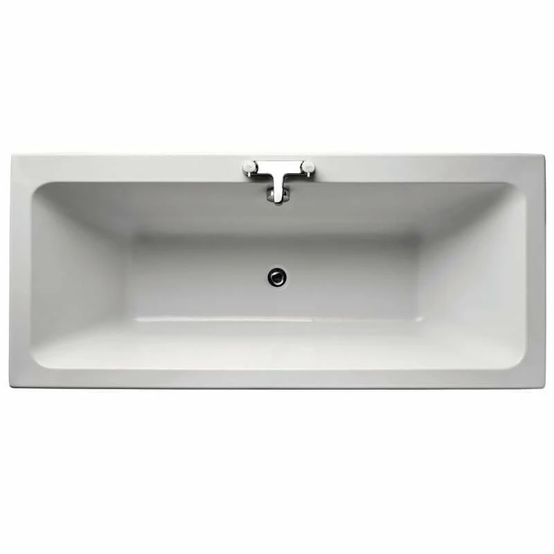 Ideal Standard Tempo Cube 1700x750mm Idealform Plus+ Double Ended Bath - White - E258901 - Image 2