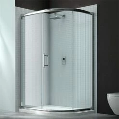 Merlyn 6 Series 1 Door Offset Quadrant Shower Enclosure 1000mm X 800mm - M63233