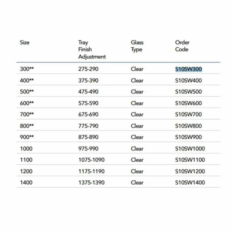 Merlyn 10 Series Shower Wall Including Wall Profile & Stabilising Bar 1400mm - S10SW1400H - Image 4