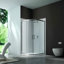 Merlyn 6 Series 2 Door Quadrant Shower Enclosure With Merlyn MStone Tray 1000mm - MS63231
