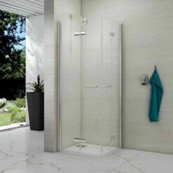 Merlyn 8 Series Double Folding Showerwall 760 X 760mm - M86101H