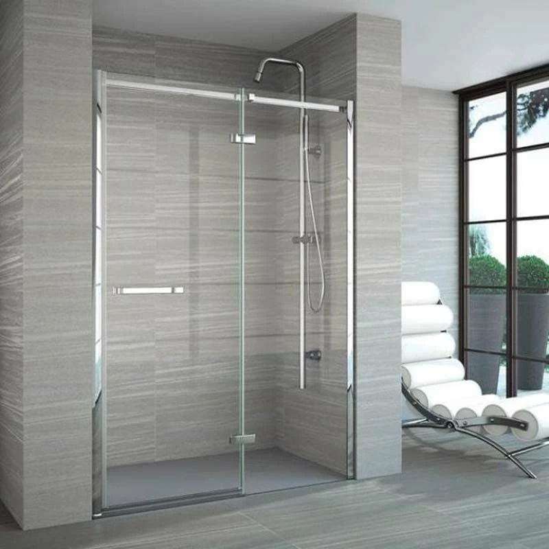 Merlyn 8 Series Frameless Hinge & Inline Recess Shower Door 1200mm - A0611TH