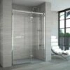Merlyn 8 Series Frameless Hinge & Inline Shower Door 1000+mm - A0611RF