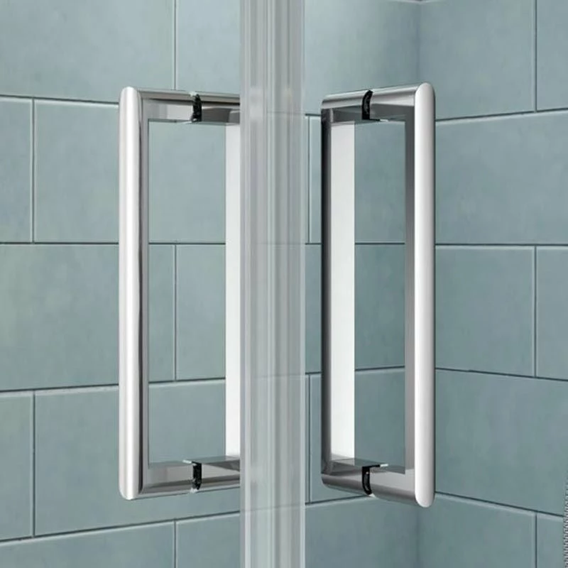 Merlyn 8 Series Frameless Pivot Shower Door With Tray 800mm - S8FPV80B - Image 5