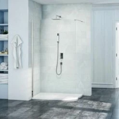 Merlyn 8 Series Curved Shower Wall 900mm - S8CURV900