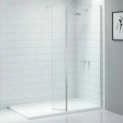 Merlyn Ionic Showerwall Wetroom Swivel Panel 300mm - A0413G0