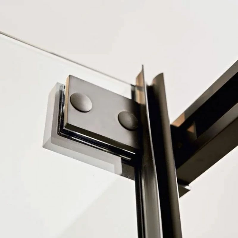 Merlyn Black Sliding Shower Door 1700mm - BLKFSL1700H - Image 2