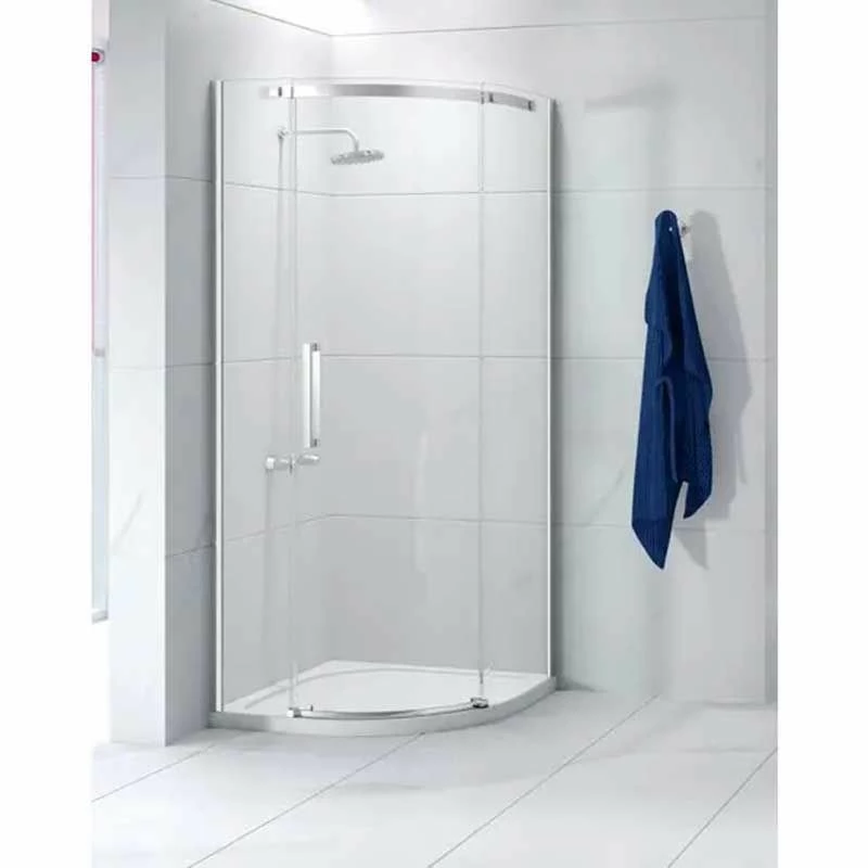 Merlyn Ionic Essence Frameless 1 Door Quadrant Shower Enclosure Left Hand 900x900mm - A0101MH - Image 2