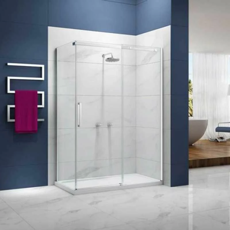 Merlyn Ionic Essence Frameless Sliding Shower Door 1700mm - A0104HH - Image 2