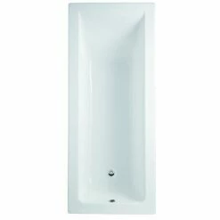 RAK Ceramics Metropolitan Single Ended Rectangular Bath 1800 X 800mm - BT55AAWHA