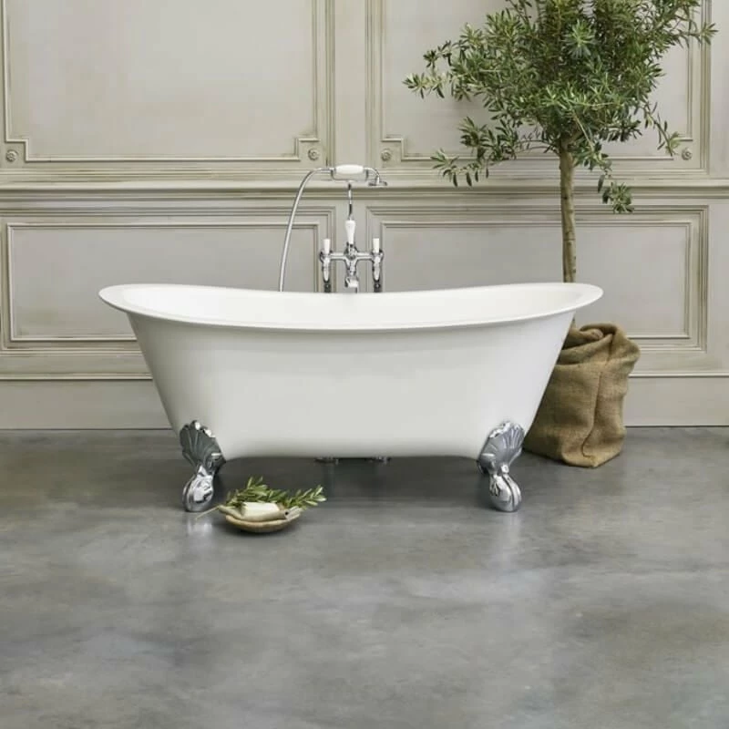 Clearwater Battello ClearStone Grande Freestanding Bath 1690 X 800mm - N10CS - Image 2