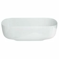 Clearwater Uno ClearStone Freestanding Bath 1550 X 725mm - White - N27CS