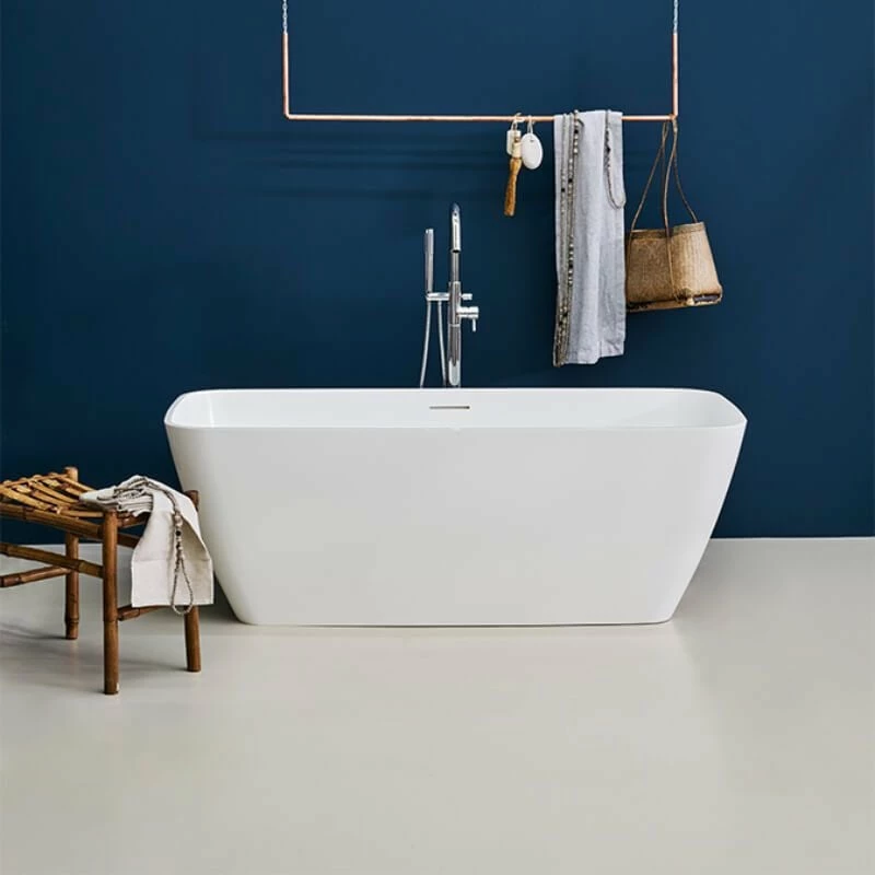 Clearwater Vicenza Natural Stone Freestanding Bath 1600 X 750mm - N6D - Image 2