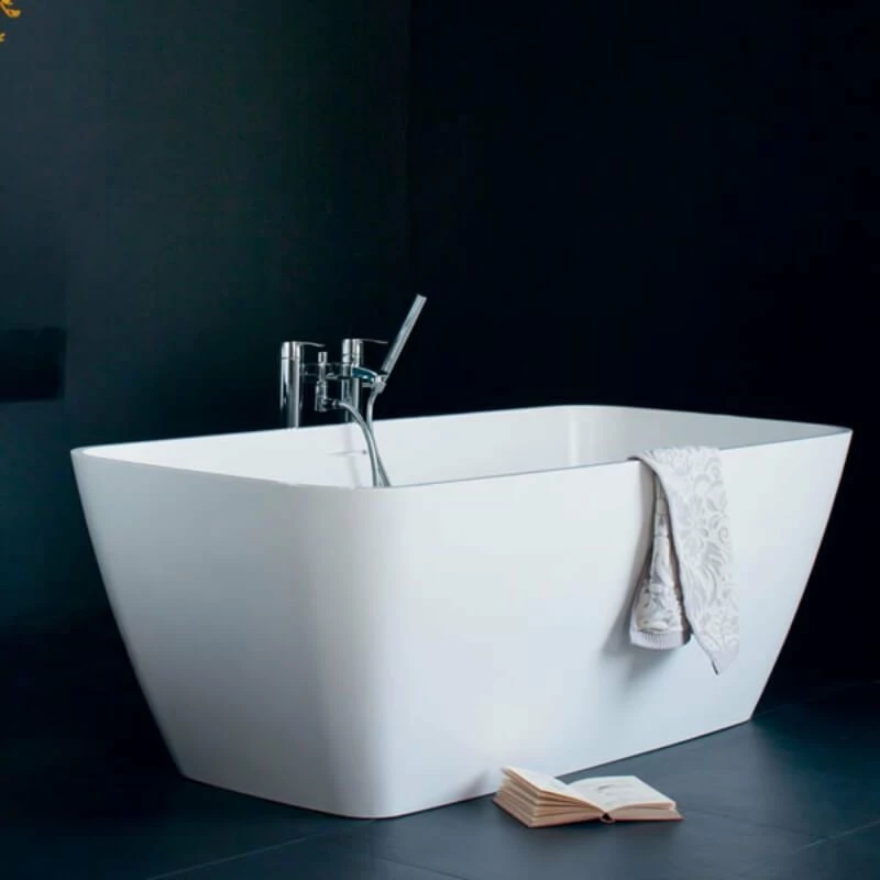Clearwater Vicenza Natural Stone Freestanding Bath 1600 X 750mm - N6D - Image 3