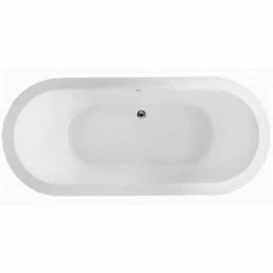 RAK Ceramics DKM Double Ended Oval Bath 1800 X 800mm - BT58AWHA