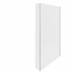 RAK Ceramics Feeling Fixed Return Glass Deflector Panel 2000mm X 250mm (Inc Fixings) - Cappucino - RAKFRP514