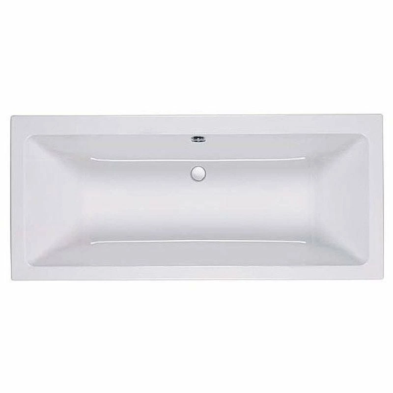 Roca The Gap 1700mm X 700mm Double Ended Acrylic Bath No Tap Holes - White - 024722000 - Image 3