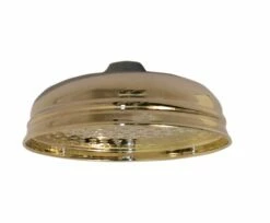 200mm Traditional Drencher Shower Head - Gold