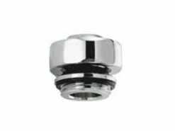 Traditional Fixed Head Ball Joint Connector - Chrome