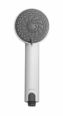90mm Harmony Shower Head - White/Dark Grey