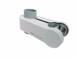 Pinch Grip Shower Head Holder - White, 25mm