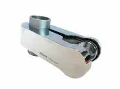 Pinch Grip Shower Head Holder - Satin Chrome, 25mm