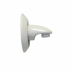 Varispray Adjustable Shower Head Wall Outlet/Cover Plate - White