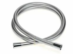 1.5m Smooth Shower Hose - Satin Chrome