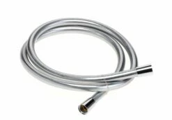 1.75m Smooth Shower Hose - Satin Chrome