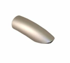 25mm Shower Rail End Cover (Pair) - Satin Chrome