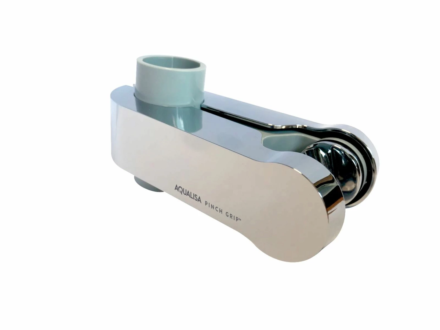 Pinch Grip Shower Head Holder - Chrome, 25mm