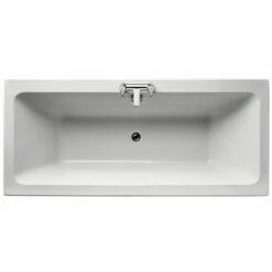 Ideal Standard Tempo Cube 1800x800mm Idealform Plus+ Double Ended Bath - White - E259201