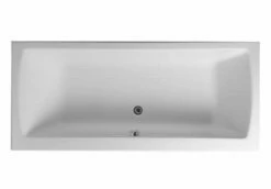 Vitra Neon 1800mm X 800mm Double Ended Bath No Tap Holes