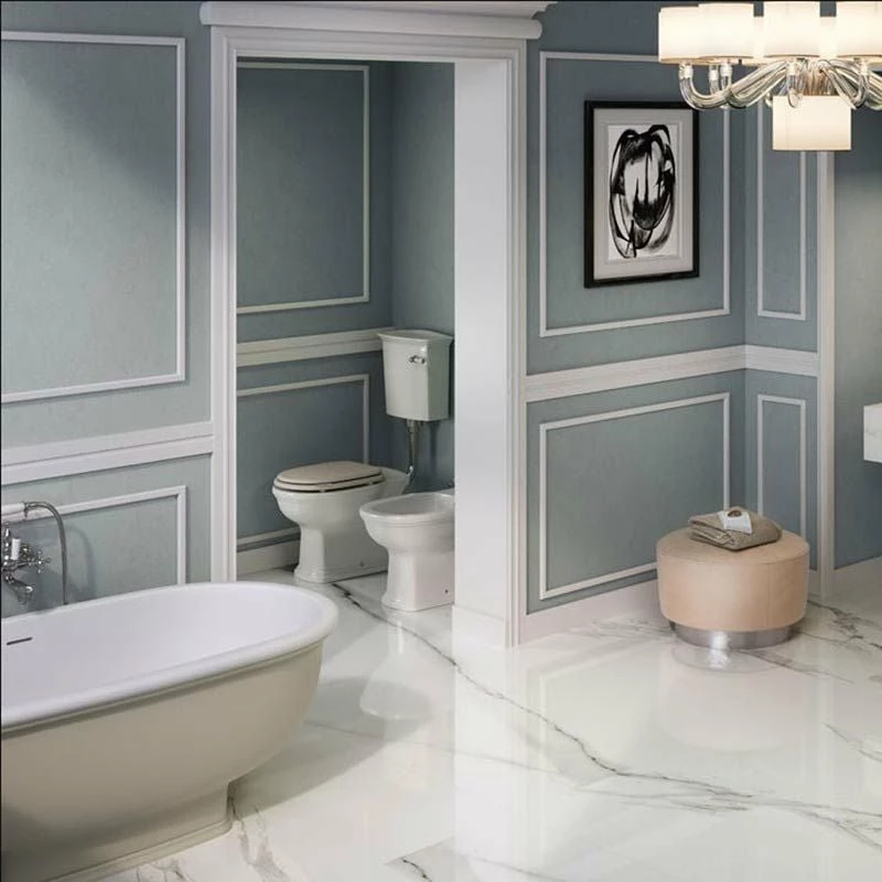 RAK Ceramics Washington Freestanding Bath 1560 X 810mm - Matt Greige - WTBT15681505 - Image 2